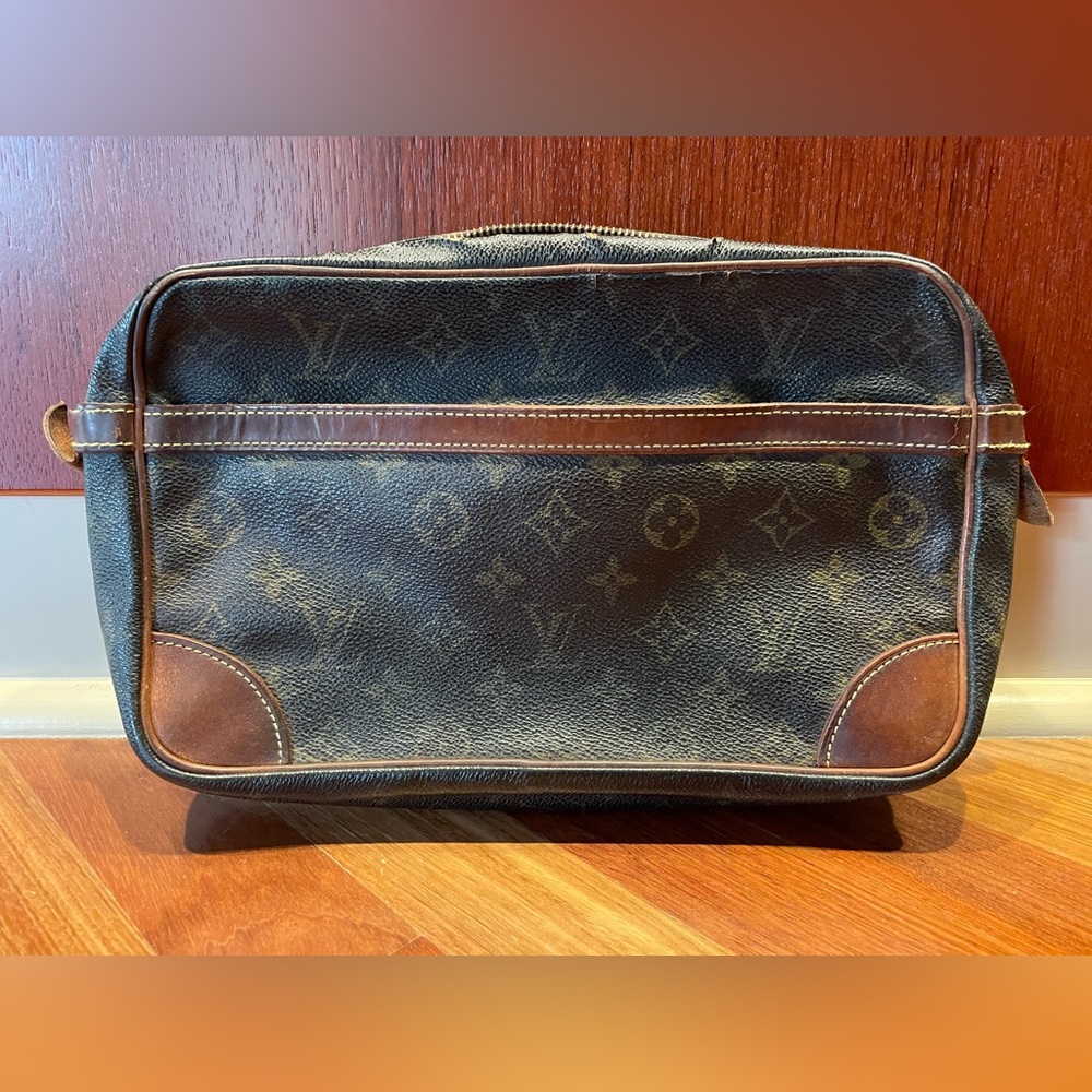 AUTHENTIC VINTAGE LOUIS VUITTON Monogram Compiegne 28 Clutch Bag